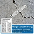 thumbnail image 4 of 3 Pcs Crack Monitoring Record, Acrylic Corner Tell-Tale Monitor,Tell-Tale Crack Monitoring Device,Measuring Instrument, 4 of 5