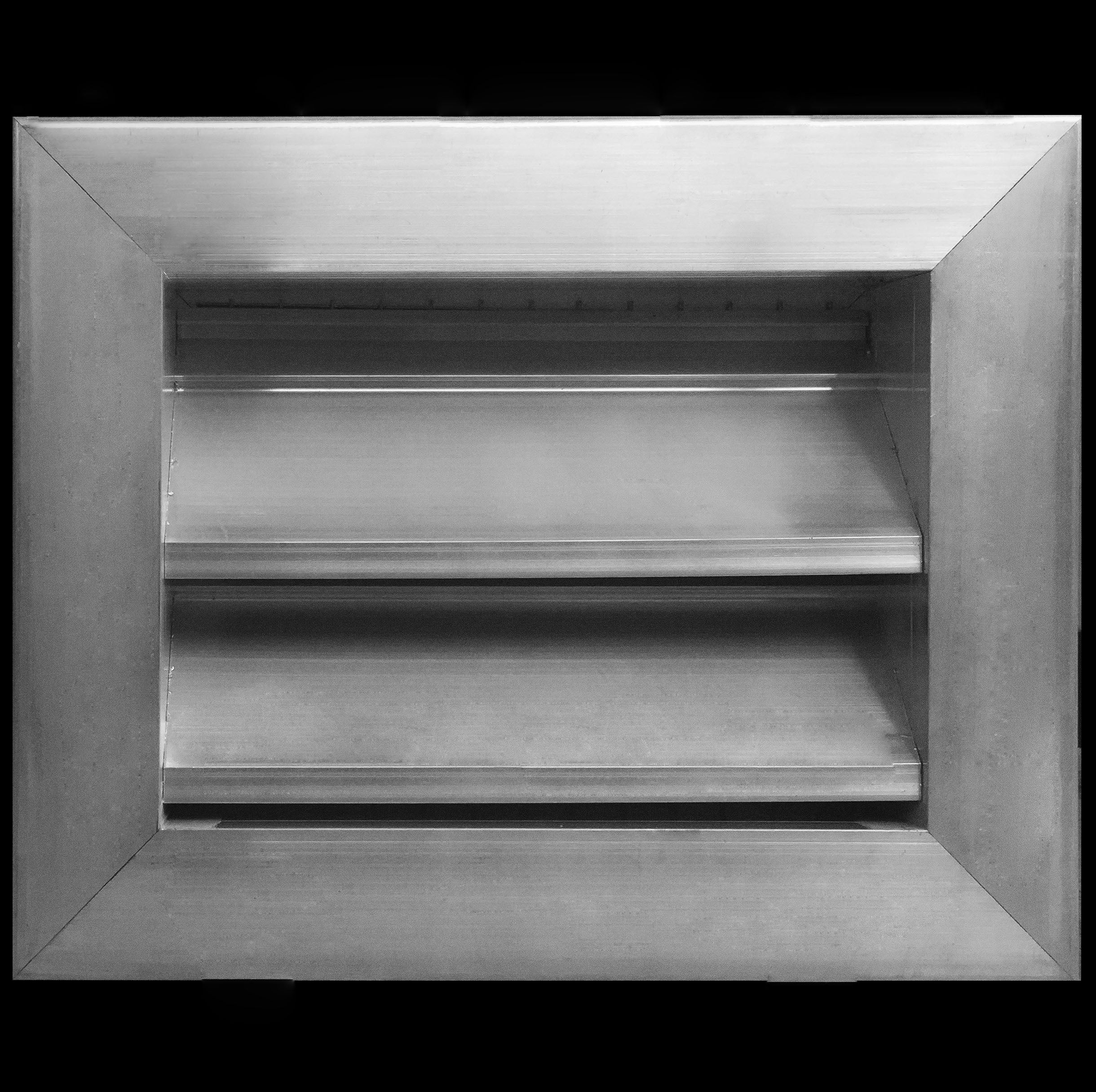 8"w X 6"h Aluminum Outdoor Weather Proof Louvers Rain & Waterproof