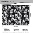 thumbnail image 7 of Xixirimido Universal Car Trunk Mat 29" x 39", All Weather Trunk Protection Durable Cargo Liner Mat Auto Interior Accessories Fit for Most Car Models, Starry White Skulls, 7 of 7