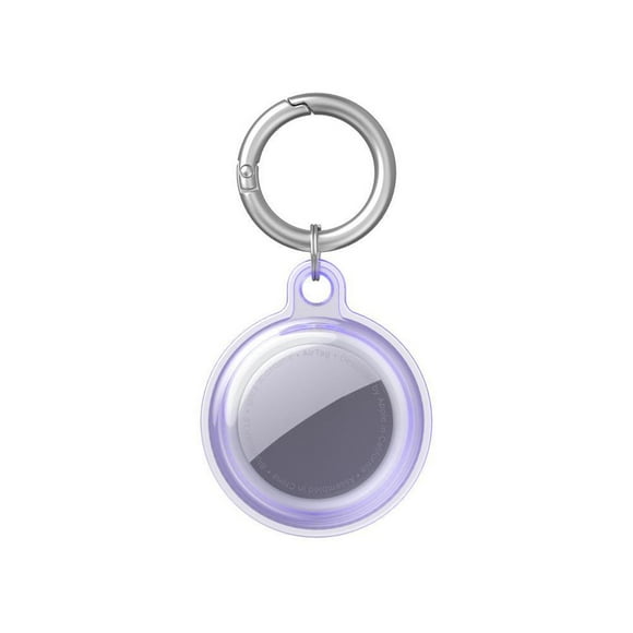Étui de Protection Compatible pour Traqueur Airtags, Étui TPU Anti-Perte avec Porte-Clés