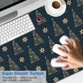 thumbnail image 2 of Long Mouse Pads for Desk,Dark Blue Christmas Tree Pattern Desk Mats on Top Of Desks, Desk Mouse Pad Extra Large with 3mm Non-Slip Base and Stitched Edge for Gaming,Office,Work,Home 47.3x23.6in, 2 of 5