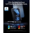 thumbnail image 3 of Anker Prime 3-in-1 Charging Station, AirCool Wireless Charger, Qi2 25W Certified Palm-Sized Foldable MagSafe Charger, 3 of 5