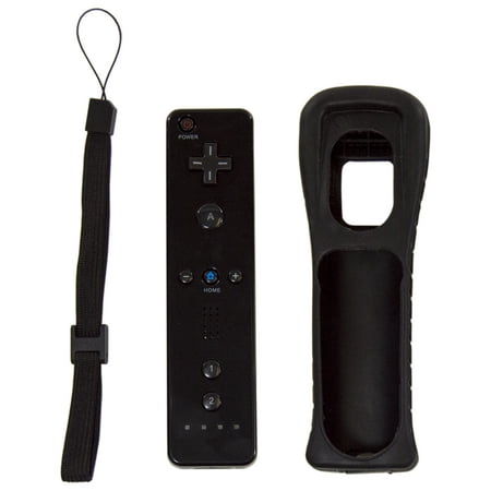 Generic Remote for Nintendo Wii with Wrist Strap and Silicone (Best Generic Wii Remote)