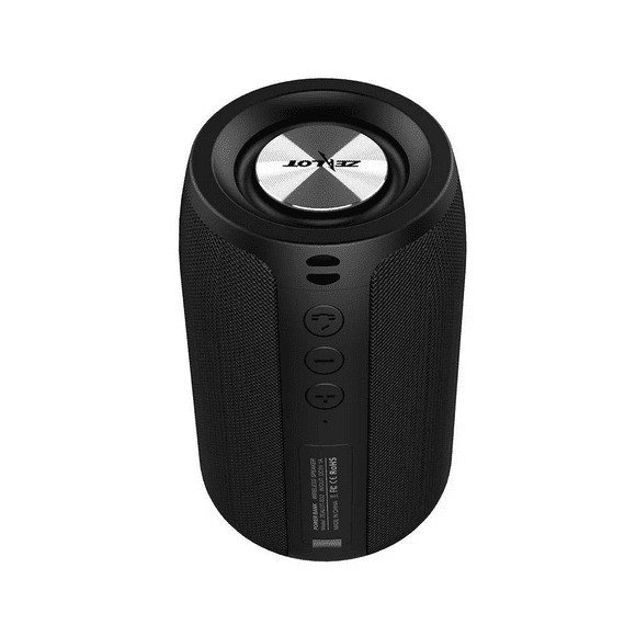 Bocina Zealot S32 portátil con bluetooth y wifi negra