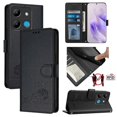 thumbnail image 1 of Cat Rat Pattern PU Case For Infinix Smart 7 X6515, 1 of 5
