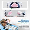 thumbnail image 6 of Wiher Rechargeable Stroller Rocker Device – Hands-Free Baby Rocker & Sleep Soother, Quiet Motor, Fits Stroller Handle, Bassinet & Crib, 3 Speeds, 4 Timer Settings, for Newborns to Toddlers(Pink), 6 of 8