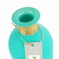 thumbnail image 3 of Lerman Decor glass bottle teal, 3 of 4
