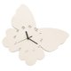 thumbnail image 3 of Inicio Basswood Butterflies Forma Reloj de pared Reloj silencioso Cuelga de la pared Decoración, 3 of 7