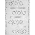 thumbnail image 1 of Ahgly Company Indoor Rectangle Solid Gray Modern Area Rugs, 4' x 6', 1 of 1