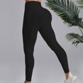 thumbnail image 5 of Kvture Women Seamless Impact Leggings Scrunch Workout Leggings Medium Waist Tummy Control Butt Lifting Gym Yoga Pants Black S, 5 of 8
