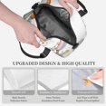 thumbnail image 3 of Uemuo Animals in Transport Printed Lunch Bag Lunch Box Reusable Insulated Lunch Tote Bag, Leakproof Thermal Cooler Sack Food Handbags Case High Capacity, 3 of 5