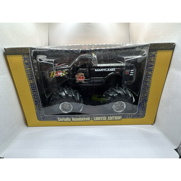 University of Maryland Terrapins Fleer College Ford F-350 Monster Truck 1:32 Toy Vehicle