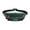 Atrovirens, variant on Large Crossbody Fanny Pack Sports Waist Bag Waterproof Hip Pouch Bum Bag Outdoor Waist Pack for Jogging Hiking Fishing Men Women