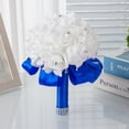 thumbnail image 5 of Nvzi 20 piezas de tallos de hojas de eucalipto artificiales con semillas blancas, flores artificiales cortas de dólar plateado para decoración, tallos de plantas verdes, 5 of 5