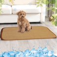 thumbnail image 3 of Pet Cooling Mat - 11.81’’ x 19.68’’ Ice Silk Cooling Mat for Dogs & Cats Portable & Washable Pet Cooling Blanket, Car Seats, Beds for Summer, 3 of 8