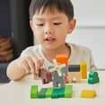 thumbnail image 6 of PlanToys® Country Blocks Wooden Montessori Building and Imaginative Play Set | Creativity, Fine Motor Skills and Early STEM Learning Activity | Eco Friendly Open Ended Construction Toy, 6 of 9