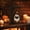 A, variant on Wood 2D Halloween Ghost Decoration, Full-Color Flat Cutout, Tabletop or Hanging Decor With Whimsical Motion for Indoor or Outdoor Display