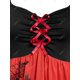 thumbnail image 3 of Camiseta con Estampado de Zorro en Talla Extra con Color Bloque Rosegal  Mangas largas de talla grande, 3 of 5