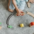 thumbnail image 3 of KAKOWELY tunnel de train tunnel de train tunnel de train Extension Pont de Rail Support Système de Rail Jouet Pont de train Accessoire de train Jouet pour Enfants Décoration de Table de Sable, 3 of 4