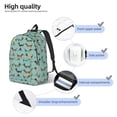 thumbnail image 3 of Saiise Sac à Dos pour Ordinateur Portable Imprimé Teckel Chiot - Bretelles Réglables, Résistant à l'Eau, Grande Capacité, Design Élégant, Unisexe pour École, Bureau, Voyage-Petit, 3 of 5
