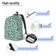 thumbnail image 3 of Easygdp Dachshund Dog Puppy Mochila de Lona Resistente para Laptop, Compatible con Laptops de 15 a 17 pulgadas, Ideal para Escuela, Trabajo y Viajes-Small, 3 of 5