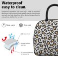 thumbnail image 3 of Womens Black and Yellow Of Leopard Print Lunch Box for Work,Insulated Lunch Bag for Women,Loncheras Para Mujer,Leakproof Adult Lunch Bag for Work,Beach,Travel,Picnic,Camping, 3 of 7