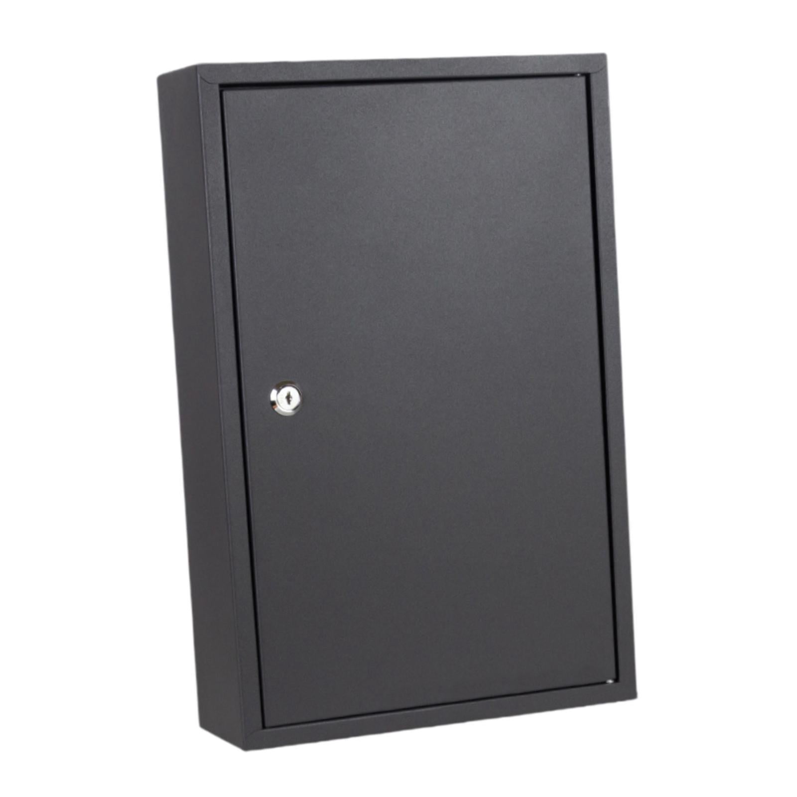 figatia 48 Key Lock Box Key Cabinet Safe Key Storage Box Key Organizer for Car Dealerships Hotels Rental Managements Hotel Executives