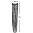 thumbnail image 5 of Tree Protectors 5-Pack - Mesh Tree Guard for Saplings & Fruit Trees - Heavy Duty Trunk Protector from Trimmers - 12-4 Inch Diameter, 5 of 8