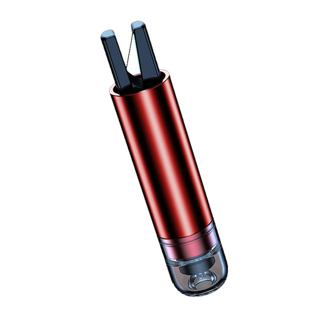 TAPDRA Car Emergency Window Breaking Hammer Seatbelt Cutter Red Aluminum Alloy ABS Tungsten Steel For Car Bus Home Emergency Tool