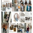 thumbnail image 7 of a.Jesdani Women Cardigan Sweater Chunky Cable Knit Loose Cardigan with Pockets S-XXL, 7 of 7