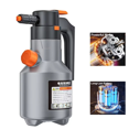 thumbnail image 3 of Car Wash Sprayer Electric Foam Sprayer Handheld Professional 2L Snow Foam Cannon Motorized for Cars Wash Car Gray,1 x Car Wash Sprayer 1 x Data cable,Gray, 3 of 5