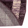thumbnail image 4 of Unique Loom Del Mar Collection Area Rug - Maria (4' 1" Round Violet/Ivory), 4 of 11