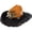 Brown2, variant on vlrwzc Steampunk Mini Top Hat Hair Clip Gothic Denim Fascinator for Halloween
