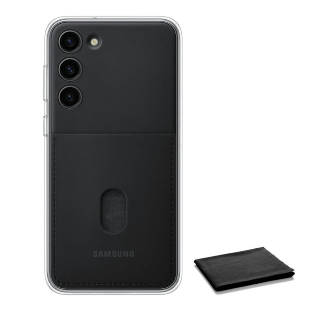 Funda para teléfono Samsung Galaxy S23 Plus Dual Look con ranura para tarjetas