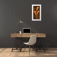 thumbnail image 3 of Seba, John 14x24 White Modern Wood Framed Museum Art Print Titled - Callas, 3 of 4