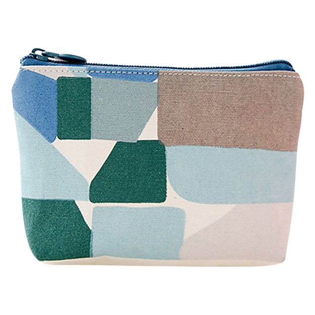 Coin Storage Bag Cute Mini Geometric Card Coin Wallet Change Purse Holder