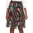 thumbnail image 3 of Women's Multi Floral Georgette Skirt BM 16, 3 of 5