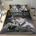 thumbnail image 1 of La Lista de Schindler Conjunto de sábanas temático, trío de piezas, cómodo y amigable con la piel, diseño único, regalo de decoración para el hogar para familiares, amigos y fans,135cm *200cm, 1 of 6