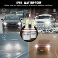 thumbnail image 5 of For Ford Edge 2011-2014 LED Headlights 9012/HIR2 High/Low Beam Bulbs Kit 2Pcs Bright White, 5 of 9