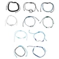 thumbnail image 1 of 3 Sets Colorful Bohemian Bracelets Ankle Jewelry Anklet Weaving Bracelets, 1 of 8