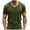 Army Green, variant on WRKEKC Mens Athletic Shirts Loose Fit V Neck Short Sleeve T-Shirts for Men Breathable Casual Summer Tops for Daily Wear Gym Training and Leisure Time
