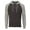 Charcoal/oxf Ht, variant on Boxercraft BM3702 Men's Waffle Knit Pullover Hoodie-Oxford Heather-2XL