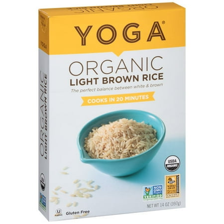 yoga organic light brown rice 14 oz walmart com yoga organic light brown rice 14 oz walmart com