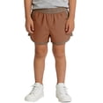 thumbnail image 6 of ITSAME Boys Girls Shorts, Elastic Waist Cotton Loose Fit Summer Casual Fashion Hot Pants Red Size 3T, 6 of 9