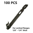 CPurlin Clips Vertical Joist Clips Clamps for 1/8"1/4" Thick Flanges