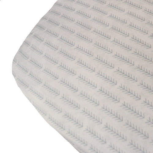 feather crib sheet