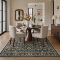 thumbnail image 2 of KUETH Modern 5x7 Area Rugs for Living Room, Non Slip Machine Washable Retro Rugs, Low Pile Chenille Print Rug for Bedroom, Dining Room, Home Office, 2 of 10