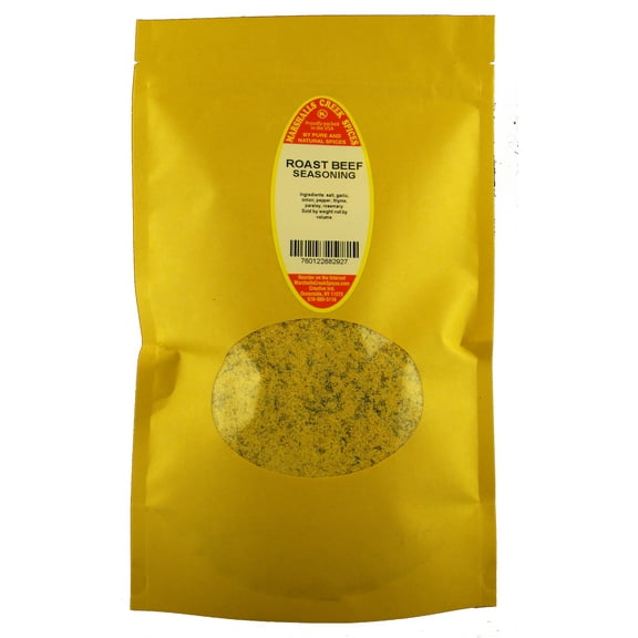Marshalls Creek Spices ROAST BEEF SEASONING 13 oz. Kraft Stand Up Pouch ECO Friendly Recyclable Mailer