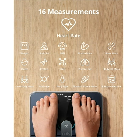 Anker - eufy Smart Scale P2 Pro - Black