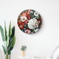 thumbnail image 4 of 10 Inch Wall Clock Battery Operated Silent Clock Decorative for Office, Kitchen, Outdoor, Living RoomSpring Flowers Tulips Summer Floral Exquisite, 4 of 4